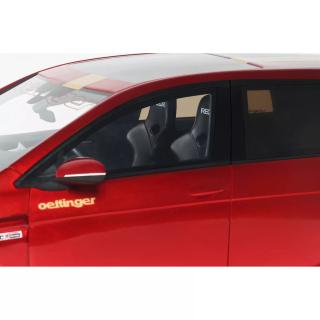 VOLKSWAGEN VW GOLF 7 OETTINGER TCR GERMANY STREET CANDY RED 2019 Otto Project Car OttO mobile 1:18 Resinemodell (Türen, Motorhaube... nicht zu öffnen!)